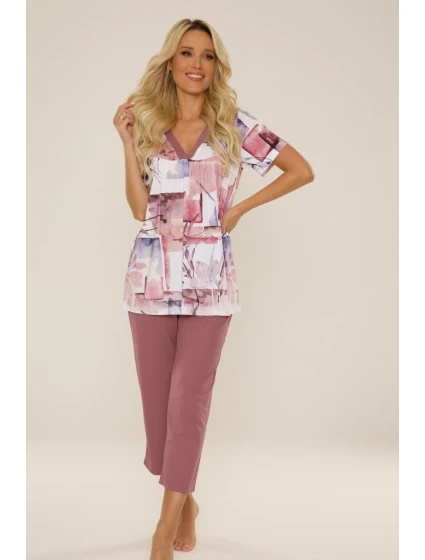 DÁMSKE PYŽAMO FIALOVÉ 777