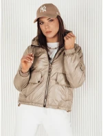 Dámská přechodná bunda camel Dstreet model 21972274 - FashionStreet Dámská přechodná bunda camel Dstreet model 21972274 - FashionStreet