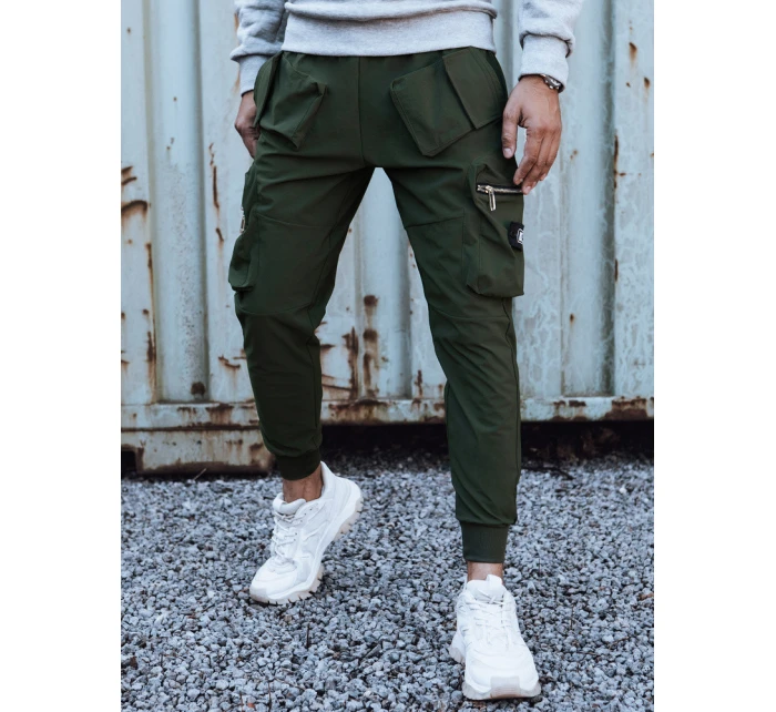 Pánské kalhoty cargo zelené Dstreet model 21976684 - FashionStreet
