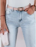 Dámske džínsové nohavice slim fit s opaskom SLIMLOVE FashionStreet UY2346 Dámske džínsové nohavice slim fit s opaskom SLIMLOVE FashionStreet UY2346