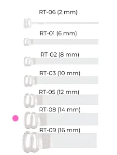 Silikónové ramienka Julimex RT 08 14mm
