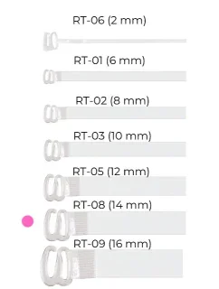 Silikónové ramienka Julimex RT 08 14mm