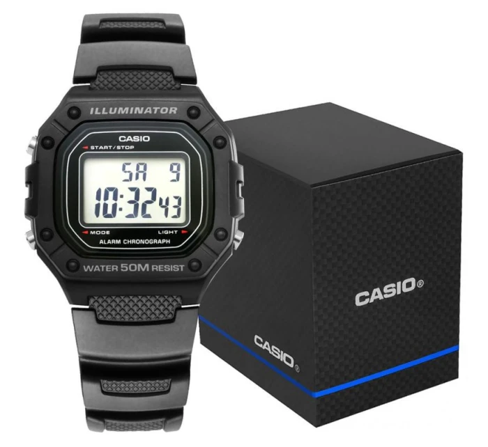 Pánske hodinky CASIO W-218H-1AVEF + BOX Pánske hodinky CASIO W-218H-1AVEF + BOX