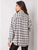 Košeľa EM KS 178.34 biela a šedá