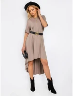 RV SK šaty model 14822487 tmavě lila - FPrice RV SK šaty model 14822487 tmavě lila - FPrice