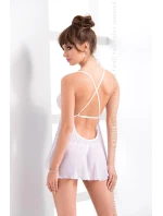 Set Cassidy White (košieľka + tangá) - Irall