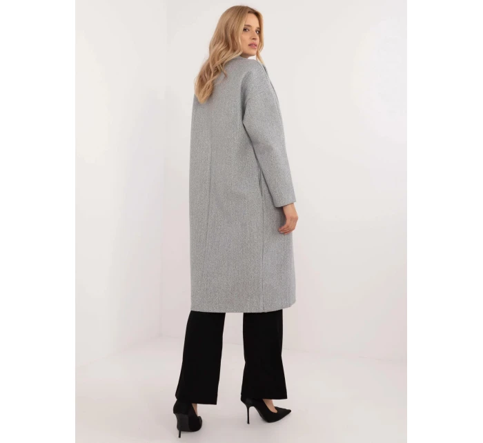 Dámsky kabát TW EN BI 7298 2.14 Grey - Och Bella