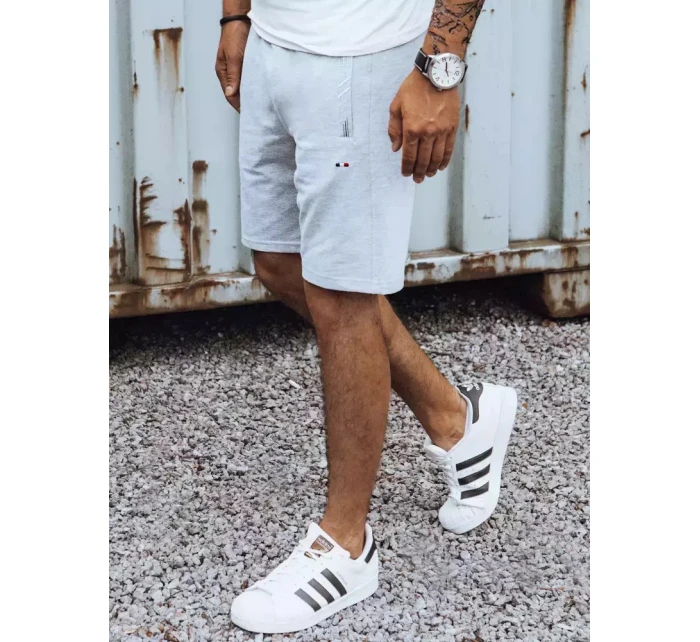Pánské světle šedé šortky Dstreet model 21965106 - FashionStreet