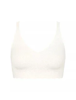 ZERO Feel Bliss Bralette - WHITE - biela 00GZ - SLOGGI