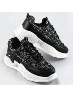 Černé dámské sportovní boty model 17258781 - C'M Paris