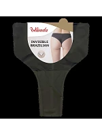 Dámske bezšvové nohavičky INVISIBLE BRAZILIAN - BELLINDA - čierna