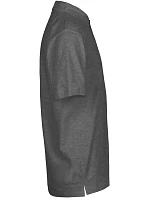 O Pánské piqué polo z bio bavlny dark heather model 22503652 - Neutral O Pánské piqué polo z bio bavlny dark heather model 22503652 - Neutral
