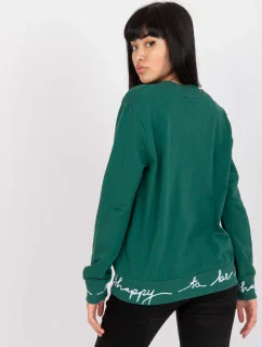 Mikina RV BL 7809.37X tmavo zelená