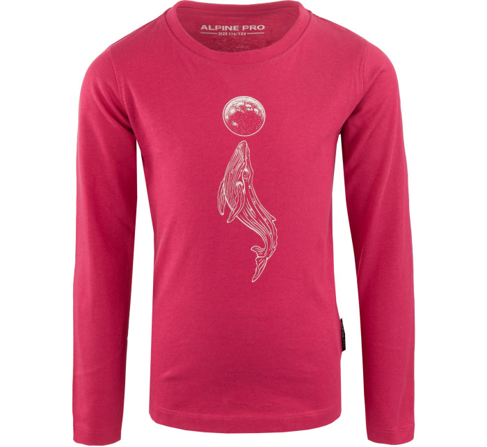 Detské tričko ALPINE PRO OLERO virtual pink