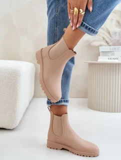 Dámske topánky s elastickou stielkou Beige Ciariel