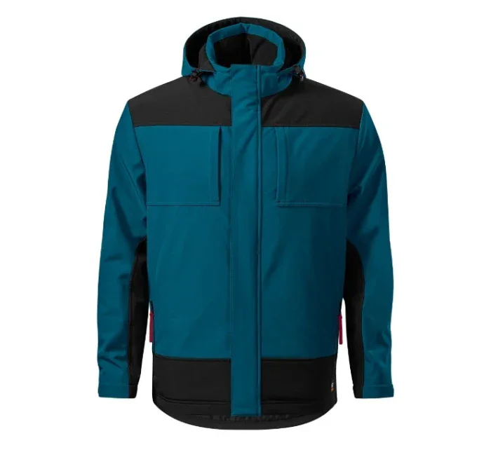 Pánska zimná softshellová bunda Vertex petrol