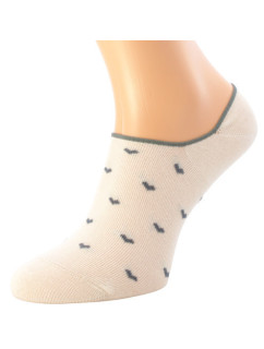 Dámske ponožky Lady D-528 Béžová vzor - Bratex