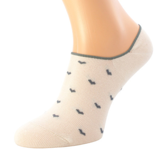 Dámske ponožky Lady D-528 Béžová vzor - Bratex