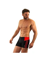 Plavecké boxerky model 22155380 černočervené - Sesto Senso