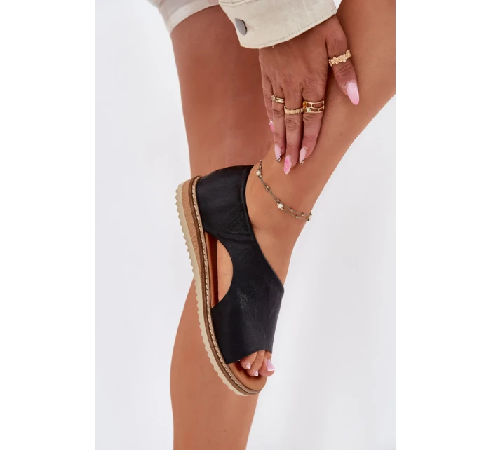 Sandále model 214102 Krok vo veľkom štýle