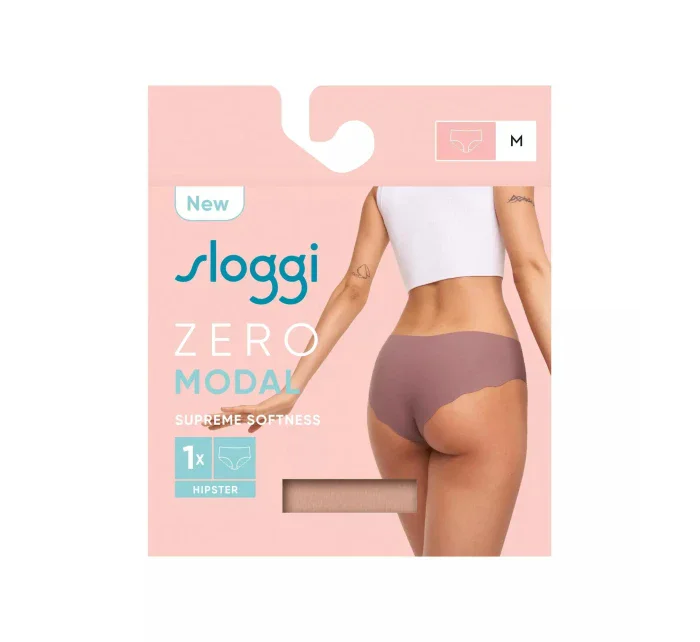 Dámske nohavičky ZERO Modal 2.0 Hipster - CAMEO BROWN - hnedá 00ME - SLOGGI