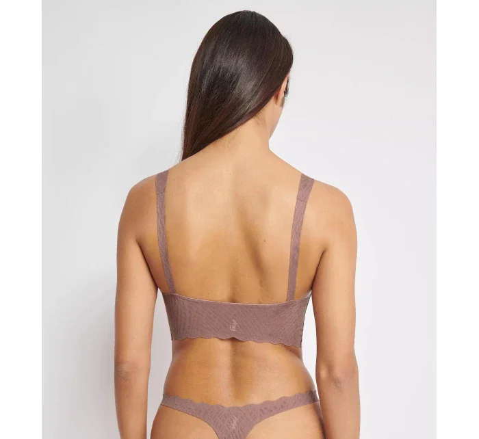 ZERO Feel Bliss Bralette - BROWN - hnedá 1141 - SLOGGI