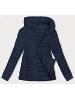 PRZEJŚCIOWA PIKOWANA KURTKA DAMSKA GRANATOWA model 18822979 - J.STYLE PRZEJŚCIOWA PIKOWANA KURTKA DAMSKA GRANATOWA model 18822979 - J.STYLE