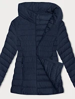 Dámska prechodná prešívaná bunda tmavomodrá (16M9109-215)