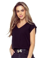 Dámske tričko Kordelia black plus - ELDAR