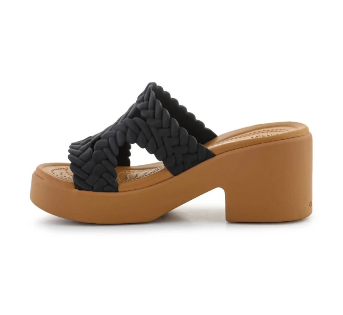 Žabky Brooklyn Woven Slide Heel W model 21088267 - Crocs Žabky Brooklyn Woven Slide Heel W model 21088267 - Crocs