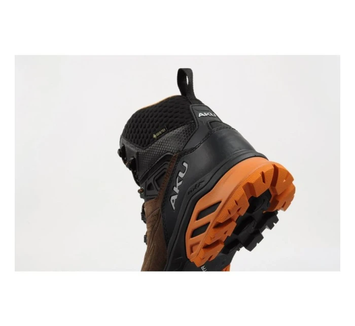 Aku pánska turistická členková obuv Reactive Gore-tex hnedá