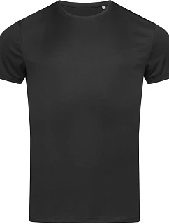 Stedman Sports-T Men Pánske športové tričko Interlock 05.8000 black opal