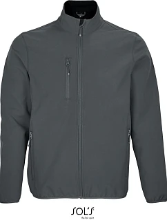 SOL'S Falcon Men Pánská 3-vrstvá softshellová bunda model 22519543 charcoal grey