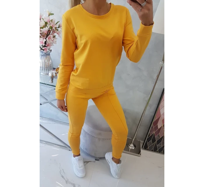 Hořčicová mikinová souprava Hořčicová mikinová souprava