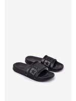 Męskie Klapki Big Star RR174A053 Czarne Męskie Klapki Big Star RR174A053 Czarne