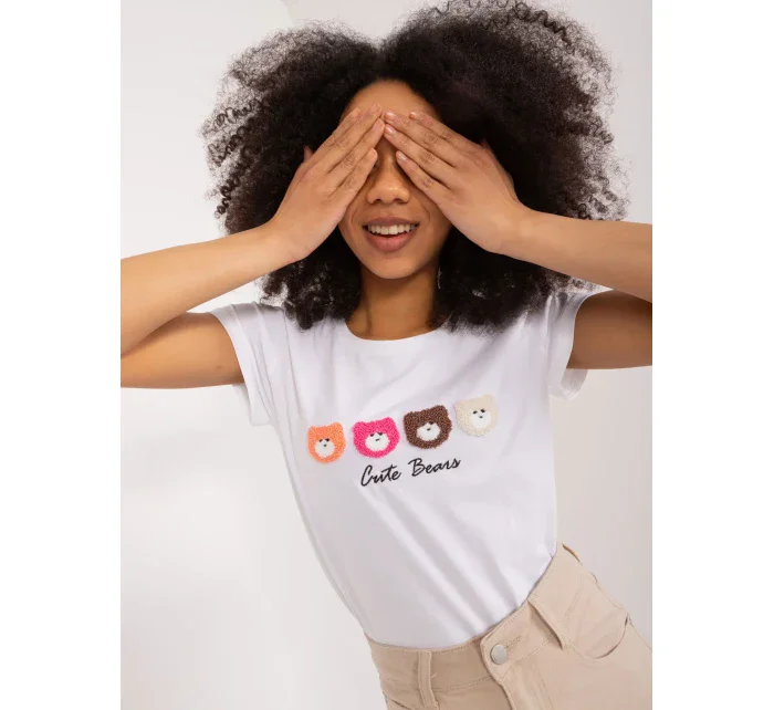 Bluzka RV BZ model 19735042 biały - FPrice Bluzka RV BZ model 19735042 biały - FPrice