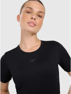 Dámsky rýchloschnúci top na jogu a pilates 4F 4FWAW25TFTSF1524-20S