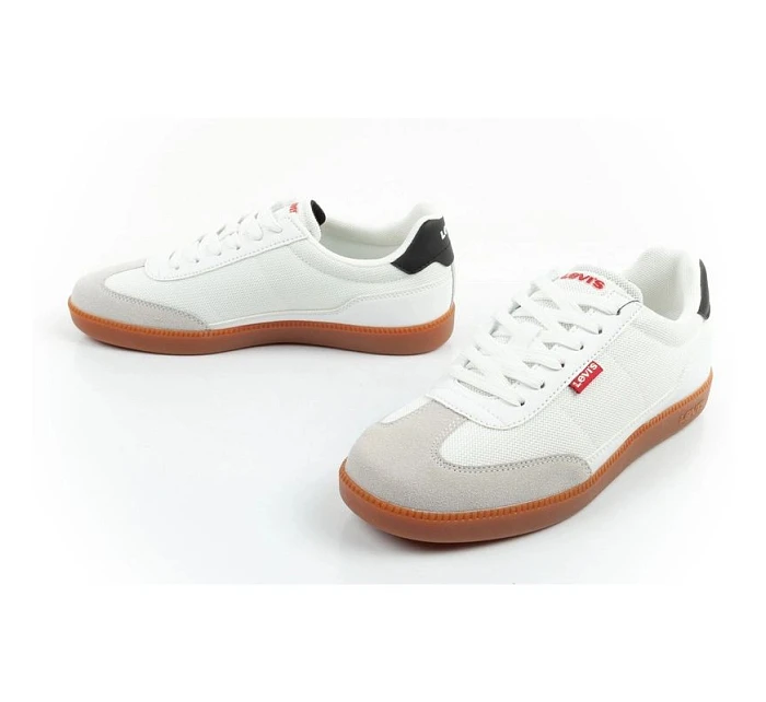 Dámske módne biele tenisky Levi's Jackson