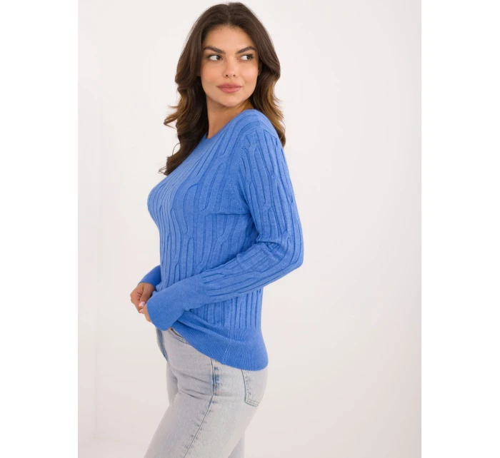 Sweter AT SW  niebieski model 20493464 - FPrice