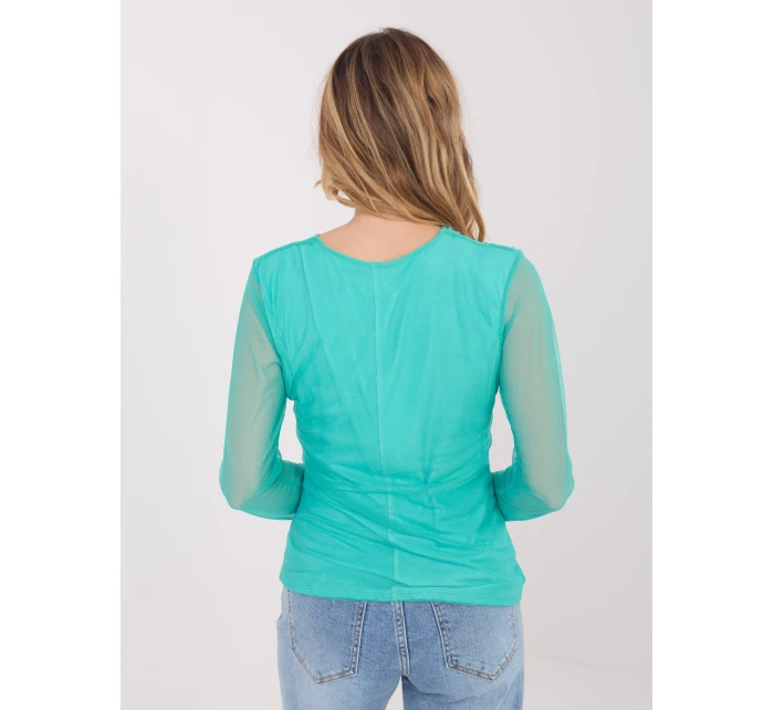 Bluzka IT BZ model 21886109 turkusowy - FPrice