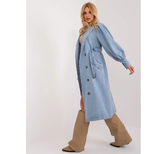 Płaszcz NM PL model 19648672 jasny niebieski - FPrice