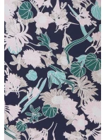 Dámska nočná košeľa 15231-316-2 tm.modrá-potlač - Pastunette