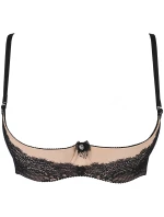 Dámská podprsenka model 18832821 černá a béžová - Axami Dámská podprsenka model 18832821 černá a béžová - Axami
