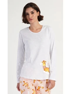 Dámske dlhé pyžamo Žirafa