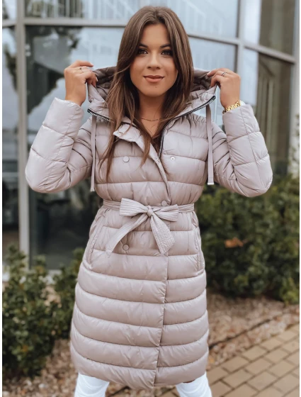 Dámská prošívaná bunda kabát fialová Dstreet model 21964974 - FashionStreet