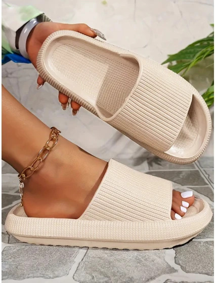 MISSWALK beige FashionStreet dámske žabky ZY0967