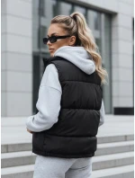 dámská prošívaná vesta černá Dstreet model 21990673 - FashionStreet dámská prošívaná vesta černá Dstreet model 21990673 - FashionStreet