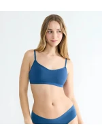 Dámska podprsenka FREE Evolve P - BLUE - tmavomodrá 7010 - SLOGGI