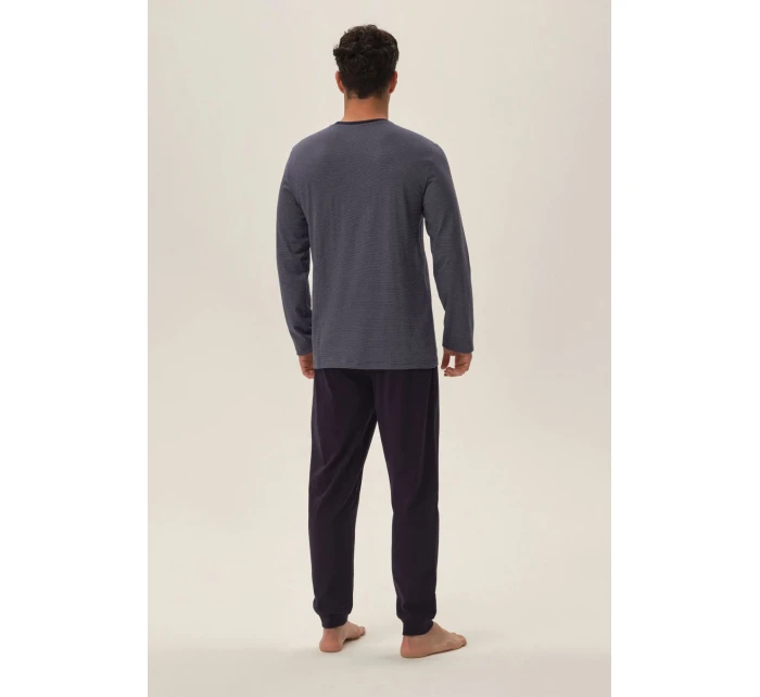 Pánske pyžamo 41909 Jarvis modré - HENDERSON