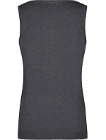 JN 656 Dámská svetrová vesta s výstřihem do V model 22487701 anthracite melange - Daiber JN 656 Dámská svetrová vesta s výstřihem do V model 22487701 anthracite melange - Daiber